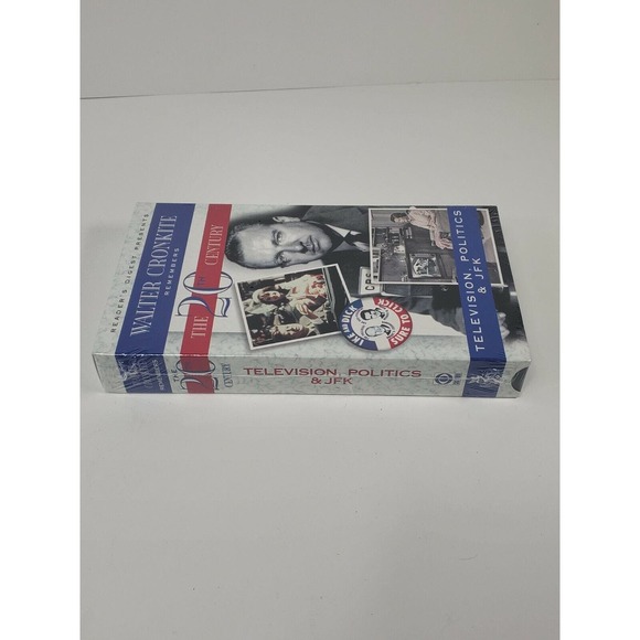 Walter Cronkite Remembers The 20th Century (VHS New) Television, Politics & JFK - Picture 7 of 7